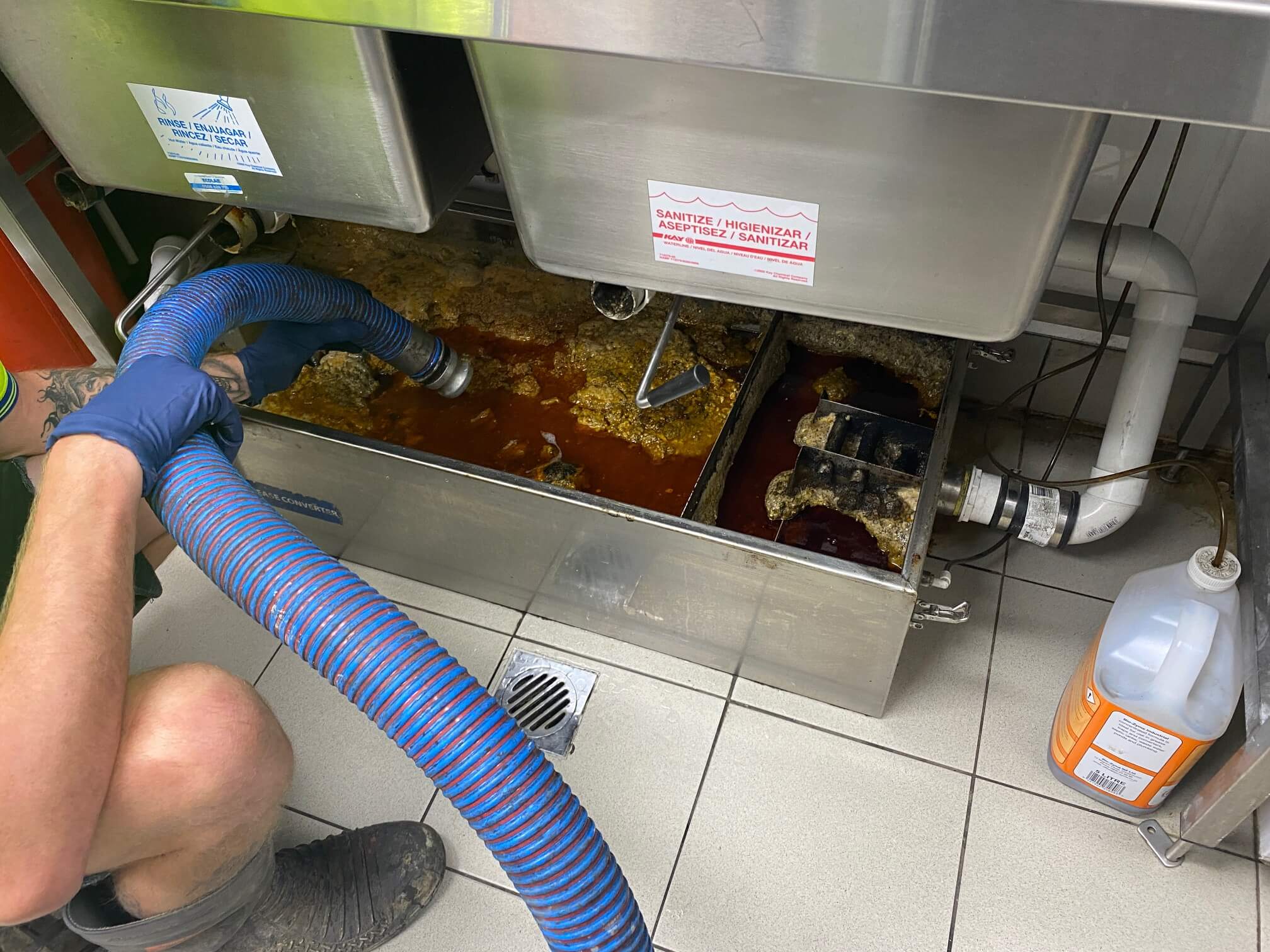 Grease Trap Cleaning in Pharr